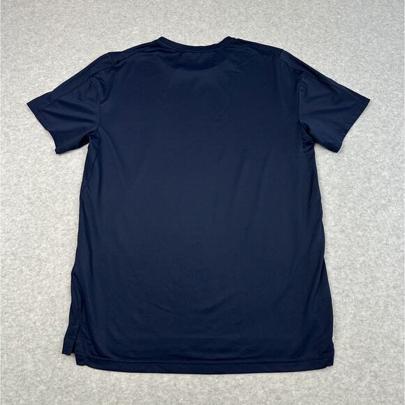 Nike Pro Dri-Fit T-shirt Men's Small Blue Crew Neck Short Sleeve Polyester Blend - Picture 5 of 6